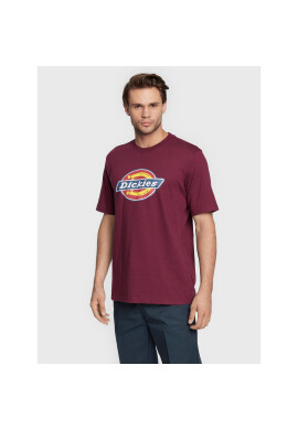 Dickies Тишърт Icon Logo DK0A4XC9C95 Бордо Regular Fit - Pepit.bg
