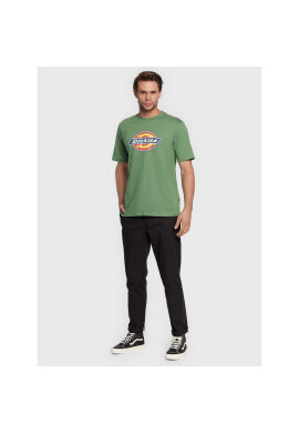 Dickies Тишърт Icon Logo DK0A4XC9C97 Зелен Regular Fit - Pepit.bg