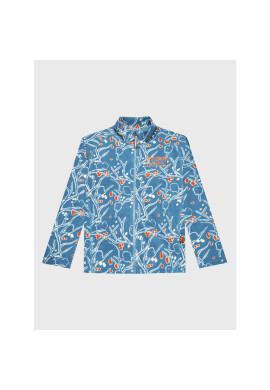 Didriksons Полар Monte Granelito 504477 Син Regular Fit - Pepit.bg