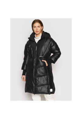 Didriksons Пухено яке Andrea 503880 Черен Relaxed Fit - Pepit.bg