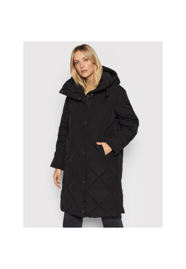 Didriksons Пухено яке Torun 503868 Черен Relaxed Fit - Pepit.bg