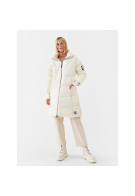 Didriksons Пухено яке Andrea 504308 Екрю Oversize - Pepit.bg