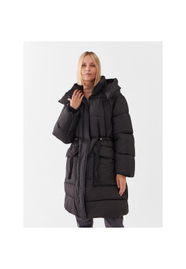 Didriksons Пухено яке Rind 504276 Черен Oversize - Pepit.bg