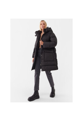 Didriksons Пухено яке Rind 504276 Черен Oversize - Pepit.bg