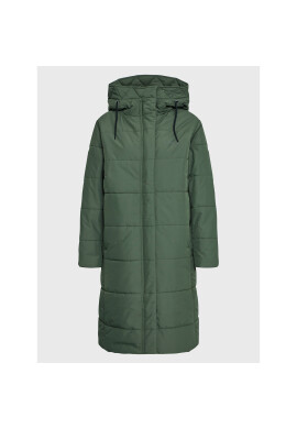 Didriksons Пухено яке Sandra 504280 Зелен Relaxed Fit - Pepit.bg
