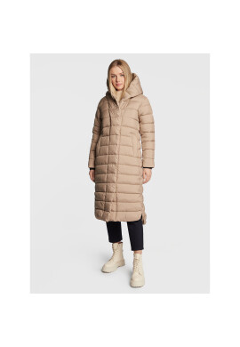 Didriksons Пухено яке Stella 504236 Бежов Regular Fit - Pepit.bg