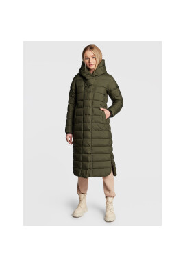 Didriksons Пухено яке Stella 504236 Зелен Regular Fit - Pepit.bg
