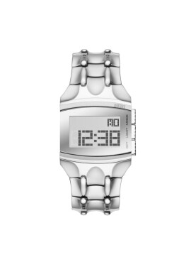 Diesel Часовник Croco Digi DZ2155 Сребрист - Pepit.bg