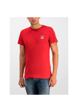 Diesel Тишърт 00SZ7W 0PATI Червен Regular Fit - Pepit.bg