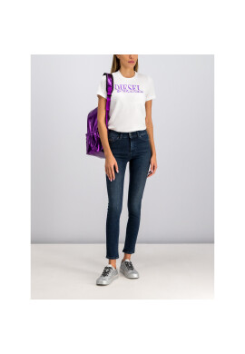 Diesel Тишърт T Sily 00SWL0 0HERA Бял Regular Fit - Pepit.bg
