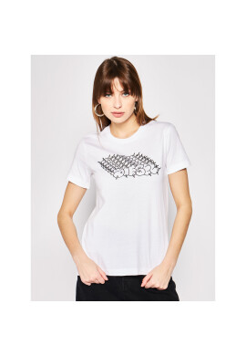 Diesel Тишърт T-Sily-S6 00SEMF 0HERA Бял Regular Fit - Pepit.bg