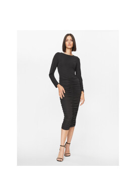 Dixie Коктейлна рокля AIDRTNDA Черен Slim Fit - Pepit.bg