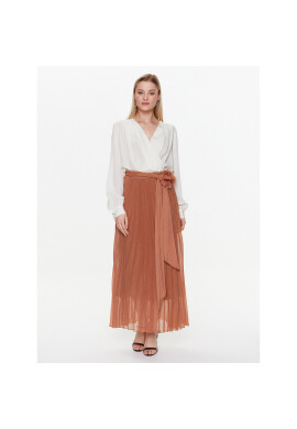 Dixie Плисирана пола G319V007A Кафяв Regular Fit - Pepit.bg