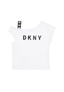 DKNY Блуза D35R44 D Бял Regular Fit - Pepit.bg