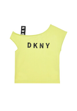 DKNY Блуза D35R44 D Жълт Regular Fit - Pepit.bg
