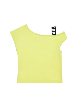 DKNY Блуза D35R44 D Жълт Regular Fit - Pepit.bg