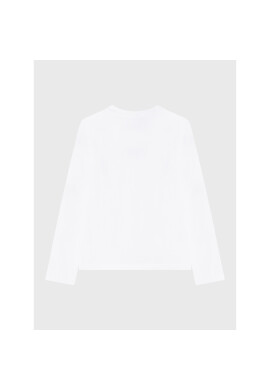 DKNY Блуза D35S32 M Бял Regular Fit - Pepit.bg