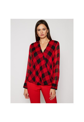DKNY Блуза P0JAVCMH Червен Regular Fit - Pepit.bg