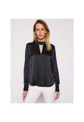 DKNY Блуза P0JAVHOQ Черен Regular Fit - Pepit.bg
