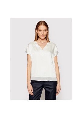 DKNY Блуза P0RA7CLZ Бял Regular Fit - Pepit.bg