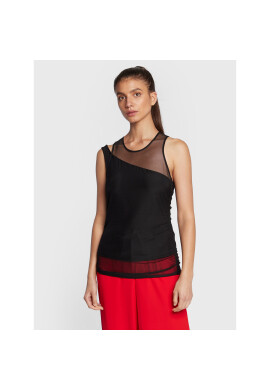 DKNY Блуза P2FH7N65 Черен Regular Fit - Pepit.bg