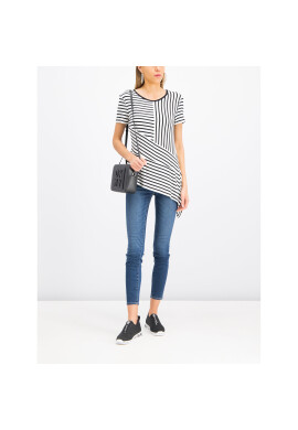 DKNY Блуза P9BHJAXI Бял Regular Fit - Pepit.bg