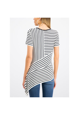 DKNY Блуза P9BHJAXI Бял Regular Fit - Pepit.bg