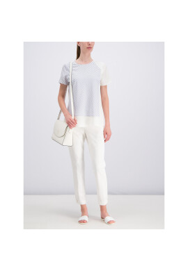 DKNY Блуза P9CAPAG5 Бял Oversize - Pepit.bg