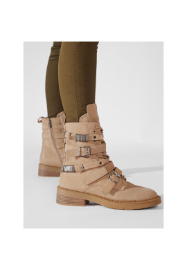 DKNY Боти Ita K2224852 Бежов - Pepit.bg