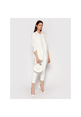 DKNY Чино панталони P9RKSDMT Бял Regular Fit - Pepit.bg