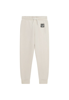 DKNY Долнище анцуг D34A85 D Бял Regular Fit - Pepit.bg