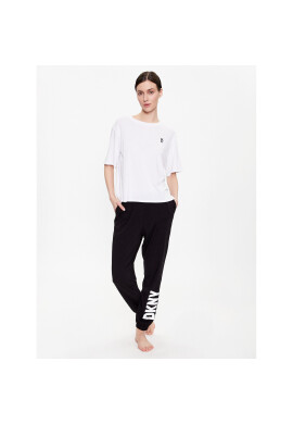 DKNY Долнище на пижама YI2822635 Черен Regular Fit - Pepit.bg
