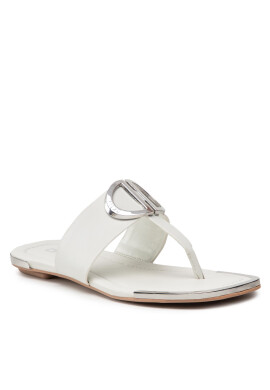 DKNY Джапанки Halcott K4051669 Бял - Pepit.bg