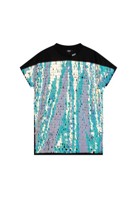 DKNY Елегантна рокля D32874 D Цветен Regular Fit - Pepit.bg