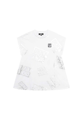 DKNY Ежедневна рокля D32884 D Бял Regular Fit - Pepit.bg
