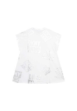 DKNY Ежедневна рокля D32884 S Бял Regular Fit - Pepit.bg
