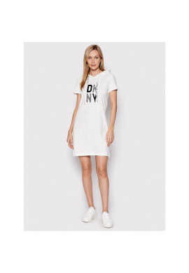 DKNY Ежедневна рокля DD2A3218 Бял Regular Fit - Pepit.bg