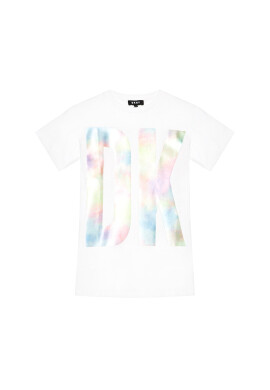 DKNY Ежедневна рокля D32796 D Бял Regular Fit - Pepit.bg