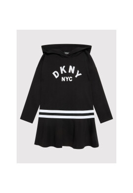 DKNY Ежедневна рокля D32804 M Черен Regular Fit - Pepit.bg