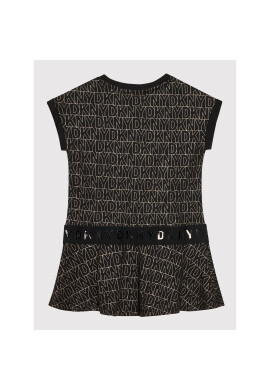 DKNY Ежедневна рокля D32826 M Черен Regular Fit - Pepit.bg
