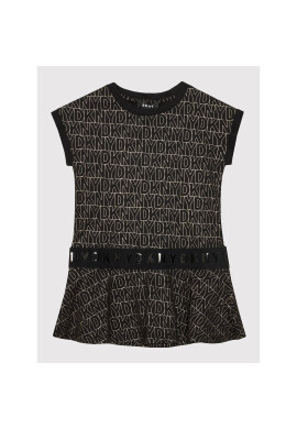 DKNY Ежедневна рокля D32826 S Черен Regular Fit - Pepit.bg