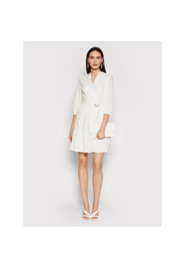DKNY Ежедневна рокля DD1BD345 Бял Regular Fit - Pepit.bg