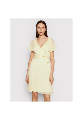 DKNY Лятна рокля DD1BI436 Жълт Regular Fit - Pepit.bg