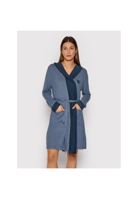 DKNY Халат YI2022485 Тъмносин - Pepit.bg