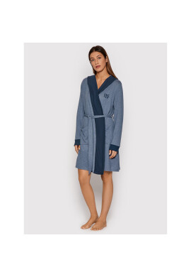 DKNY Халат YI2022485 Тъмносин - Pepit.bg