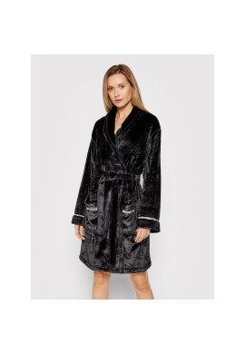 DKNY Халат YI2122498F Черен - Pepit.bg
