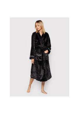 DKNY Халат YI2222498F Черен - Pepit.bg