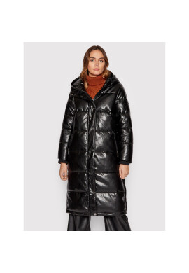 DKNY Яке от имитация на кожа DL1MPH53 Черен Regular Fit - Pepit.bg