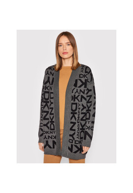DKNY Кардиган P1MSU435 Сив Regular Fit - Pepit.bg
