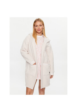 DKNY Халат YI2022599 Бежов Relaxed Fit - Pepit.bg